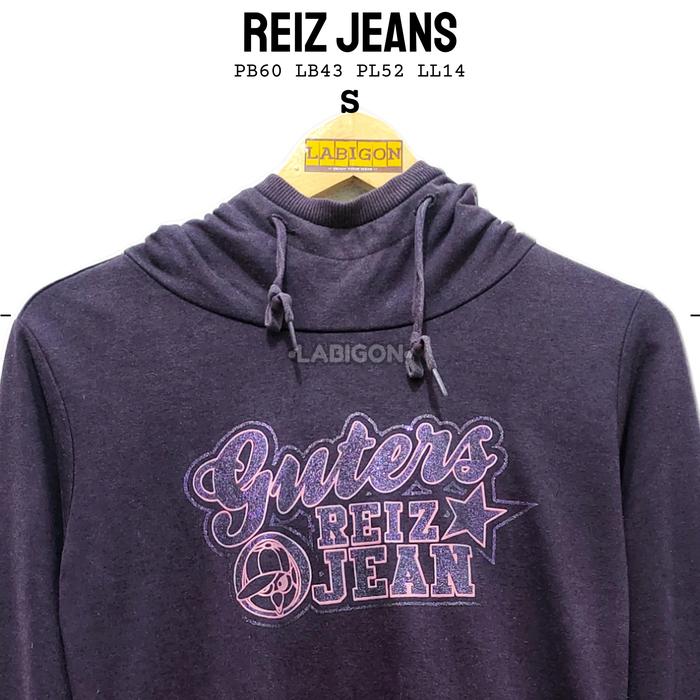Crewneck Sweater Hoodie REIZ JEANS Original Second Preloved S023