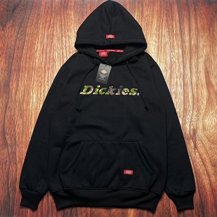 SWEATER TERBARU PRIA WANITA HOODIE DICKIES TEKS BORDIR TOWEL TIMBUL