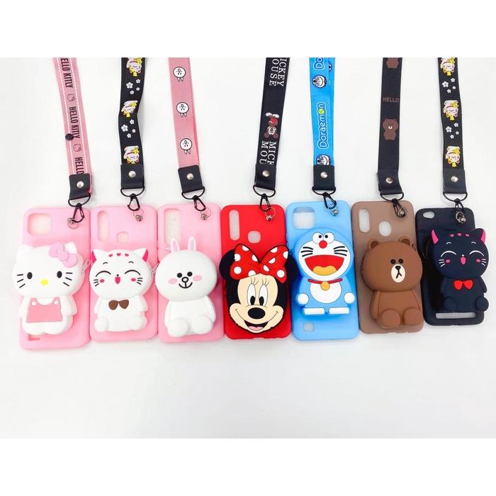 Case Disnei Plus Dompet Dan Tali REDMI NOTE 9 (MACC)