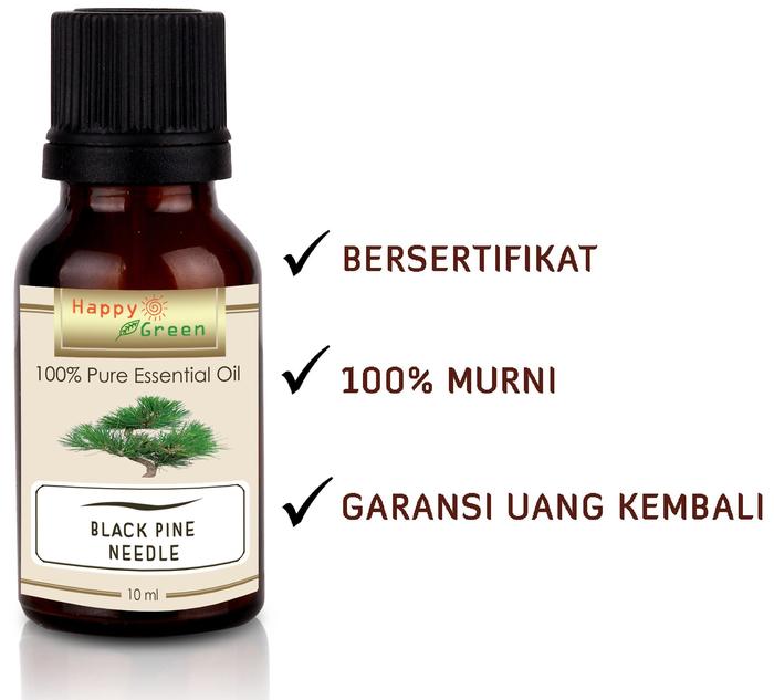 Happy Green Black Pine Essential Oil (10 ml) - Minyak Pinus Hitam 100%