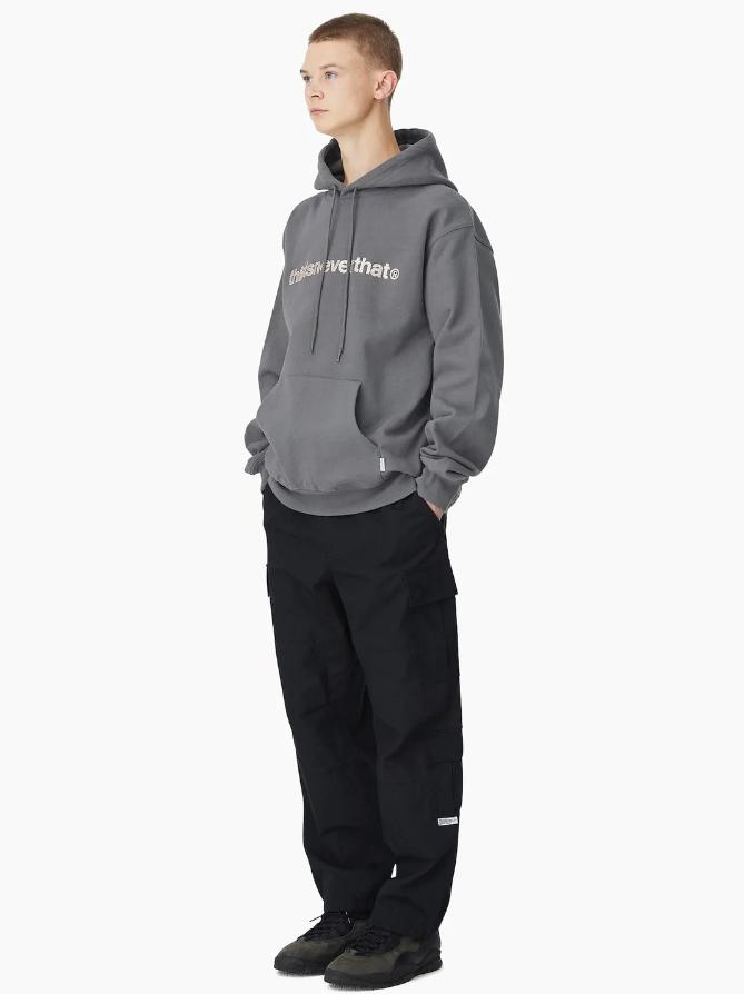 thisisneverthat T-Logo Hoodie Quicksilver