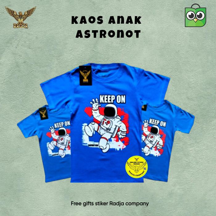 T-SHIRT ANAK RADJA ASTRONOT KAOS DISTRO ANAK MURAH BERKUALITAS