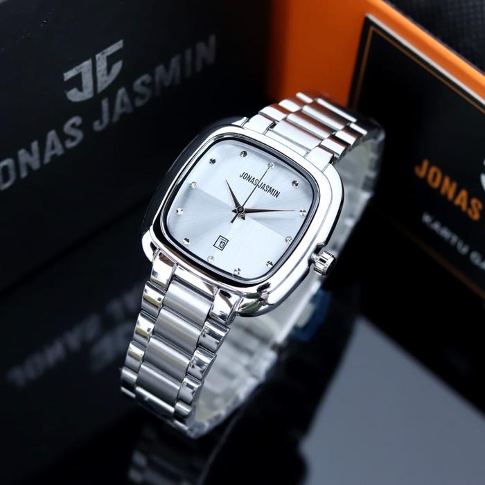 Jam Tangan Wanita Original JONAS JASMIN JJ2228L Silver White