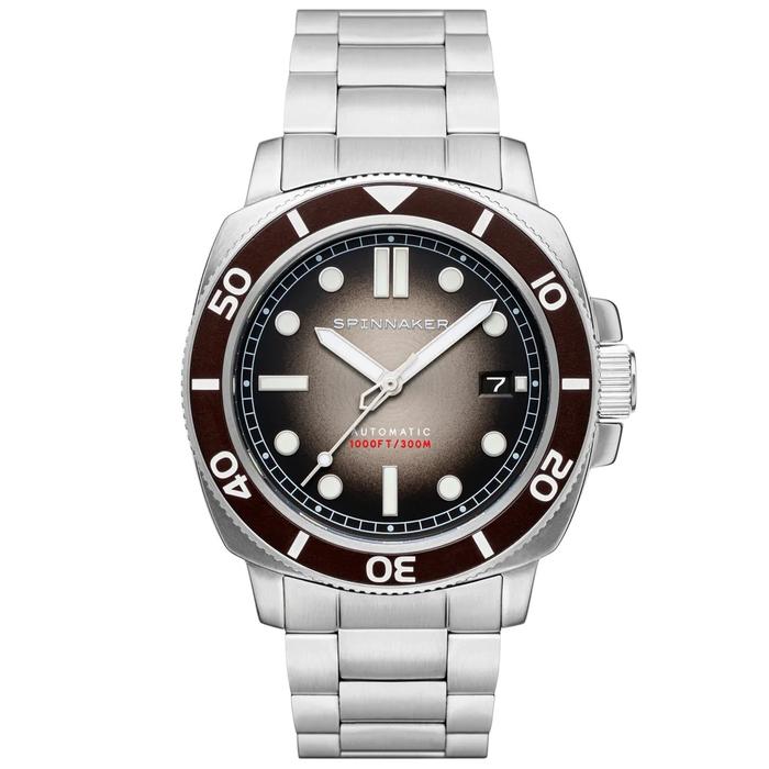 Spinnaker Hull Diver SP-5088-44 Automatic Harvest Brown Dial
