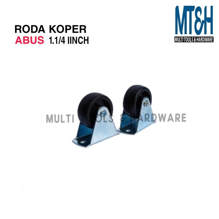 RODA KOPER LEMARI 1.1/4 INCH INCI MATI / ETALASE TROLI RODA CASTER
