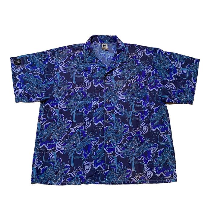 Clucky & co dragon printed aop shirt