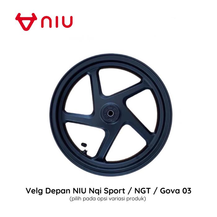 Velg Depan Ring 10 / 12 NIU NQI / NGT / Gova 03