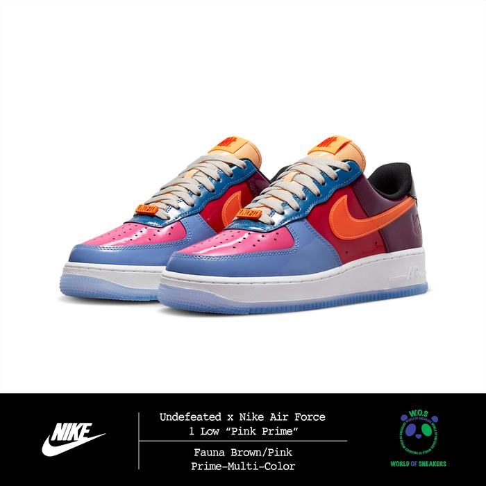 Undefeated x Nike Air Force 1 Low “Pink Prime”