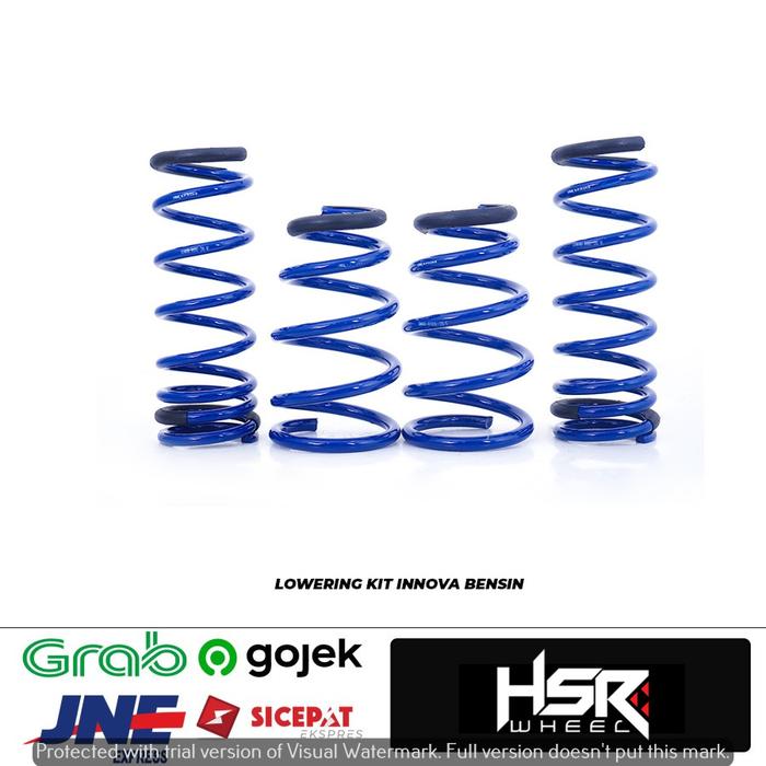 PER CEPER LOWERING KIT HSR BLUE INNOVA BENSIN dibawah 2012