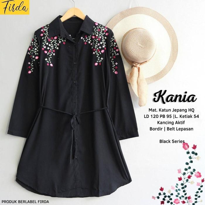 Bestseller kania jumbo Tunik atasan wanita terbaru jumbo XXL LD 120cm