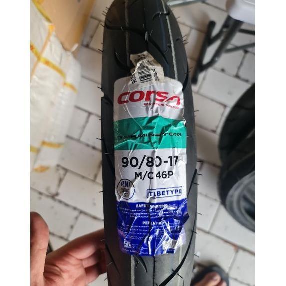 Ban Corsa terminator 90/80-17 dan 100/80-18 Corsa s123