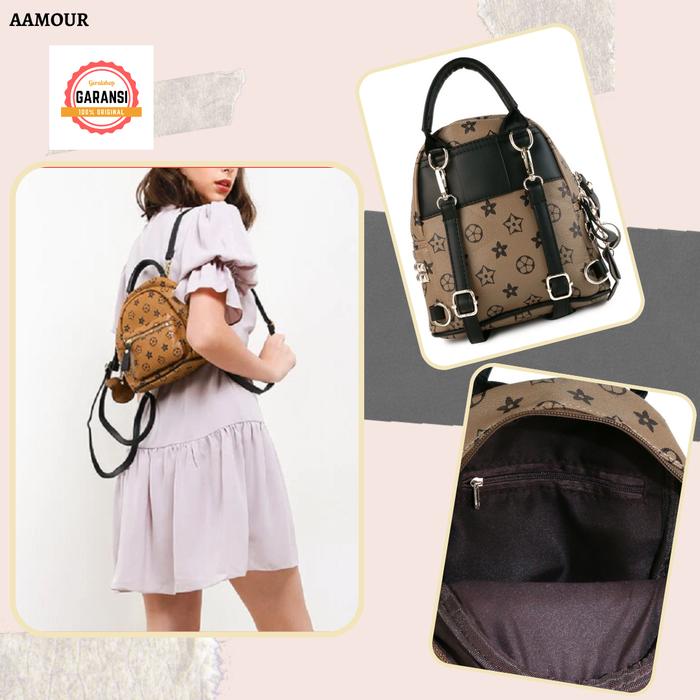 NAMI SERIES AAMOUR BACKPACK BROWN
