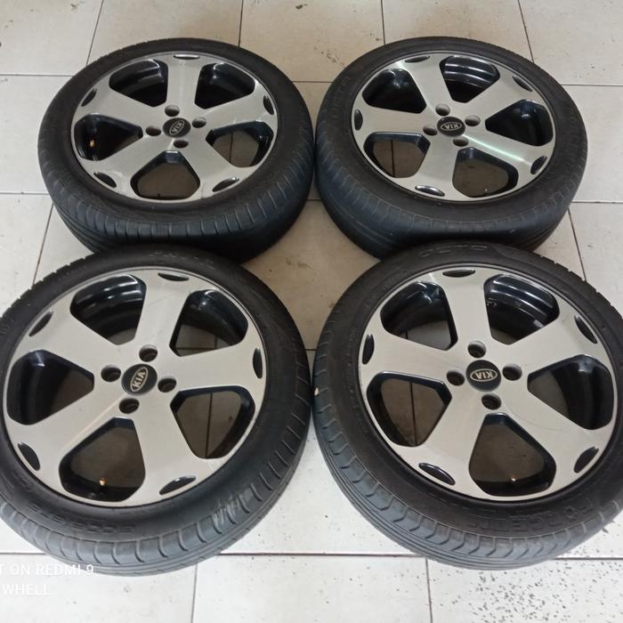 VELG MOBIL BEKAS R16 KIA RIO R16 + BAN