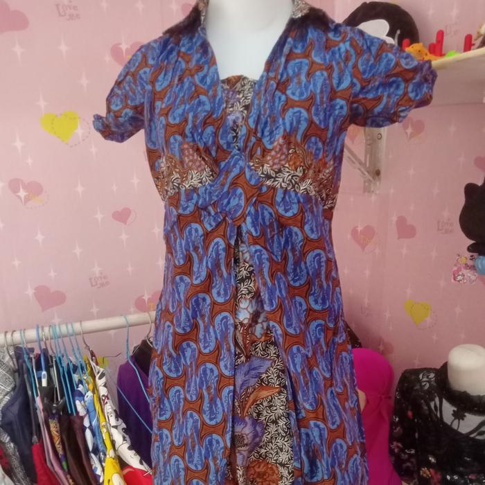 thrift/preloved dress batik