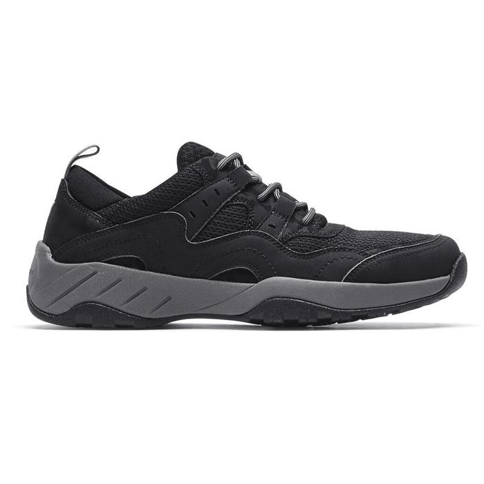 Sepatu ROCKPORT Mens XCS SPRUCE Trail Outdoor Peak Ubal Black ORIGINAL