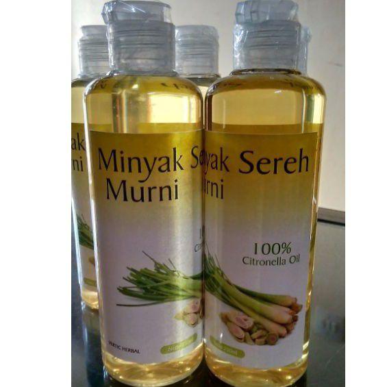 Citronella Oil Minyak Atsiri Serai Wangi Bukan Sereh Dapur Pijat Urut