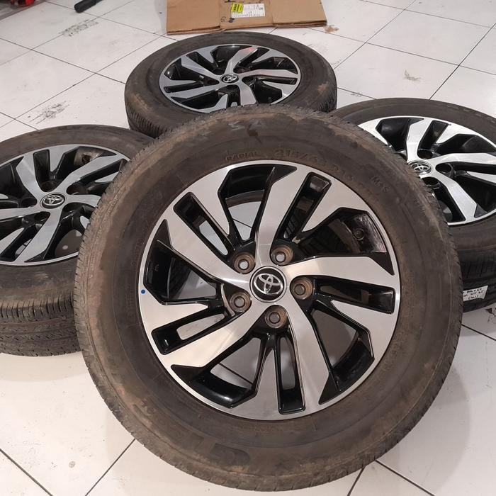 velg setandar bawaan mobil rush trd ring 16 pcd pcd 5x114,3 + ban