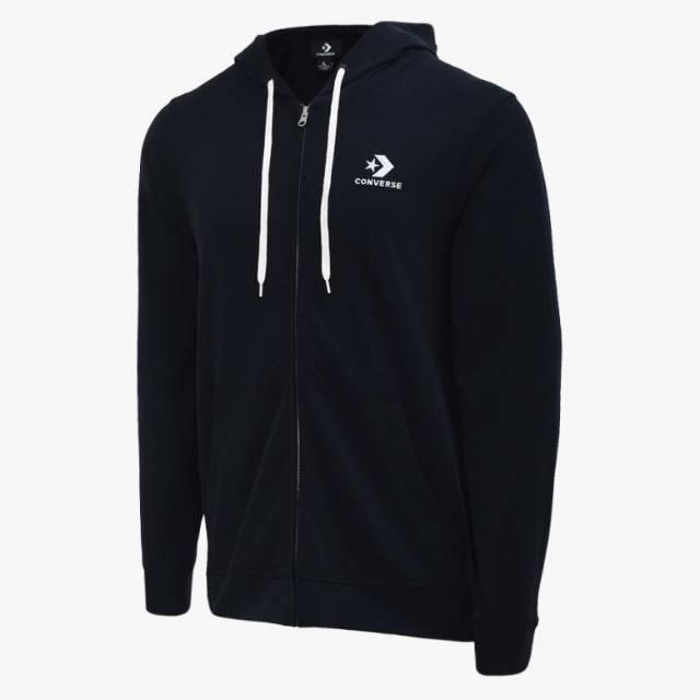 Converse Men ​Embroidered Star Chevron Pull Over Hoodie Original