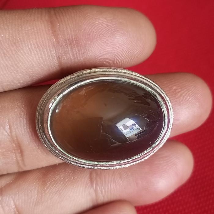 NATURAL Solar Padang 25x18x9 Ring Alpaka Size 8 Top Joss