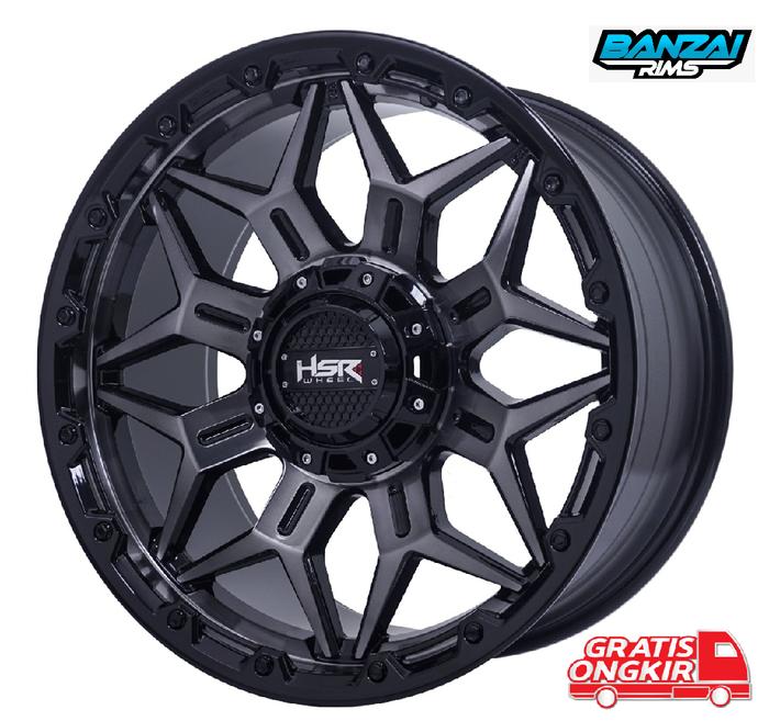 Velg Mobil HSR Forged Lebar 10 ET 0 Ring 20 HSR FG BOLD Fortuner Dmax