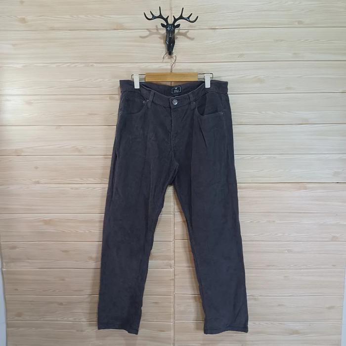 Celana Corduroy Kode CDR42 G4p Size 34 LP 88cm P 101cm OL 20cm