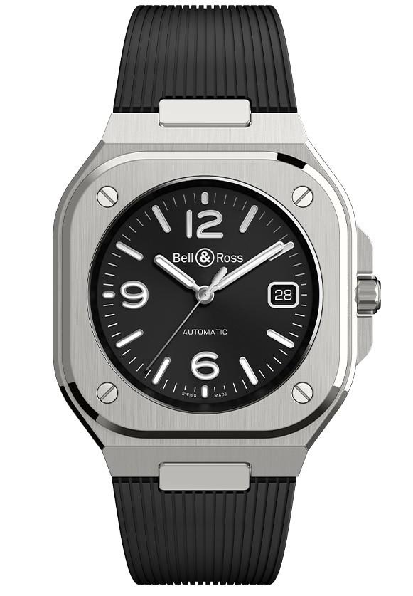 BELLROSS BR 05 BLACK STEEL 40 MM