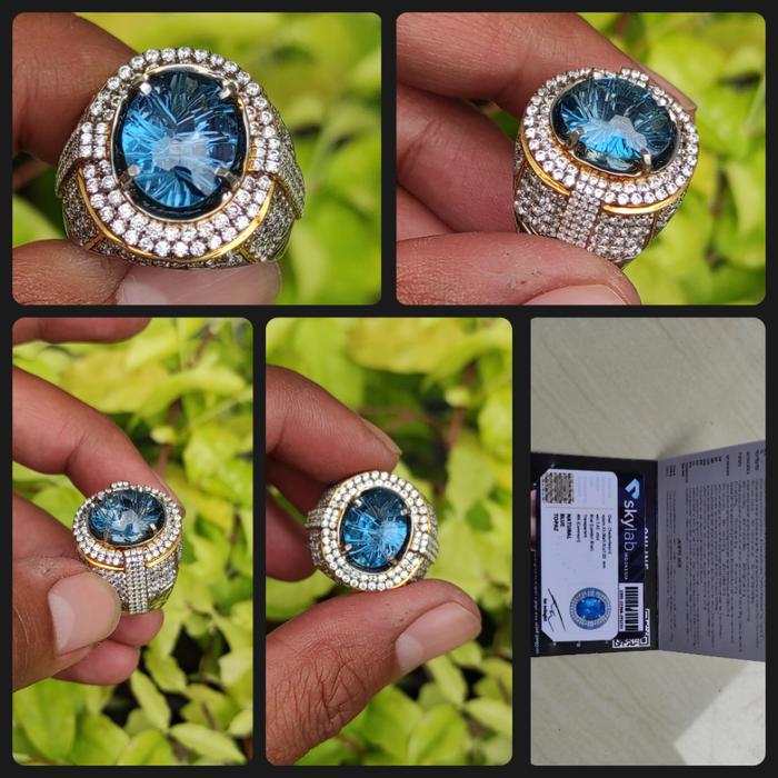 Natural London Blue Topaz // Memo By Sky Lab
