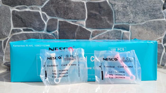 Per Pcs Penjepit Tali Pusar Nesco Umbilical Cord Clamp Nesco Umbilical