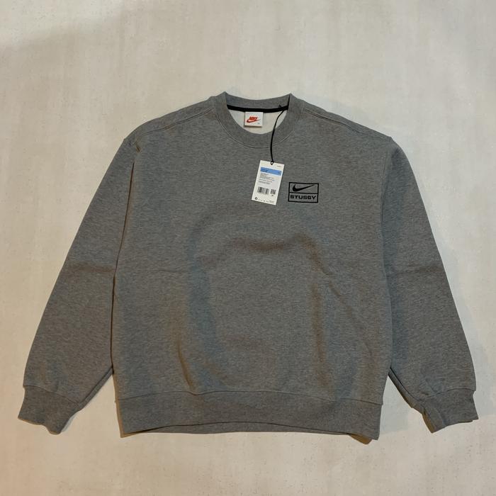 Nike x Stussy NRG Crewneck Fleece Grey