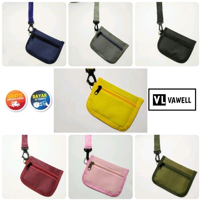 [ Vawell ] Sako Walet Kanvas Dompet Koin
