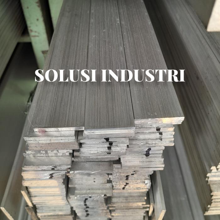 plat strip alumunium 4 mm x 20 mm x 6 meter