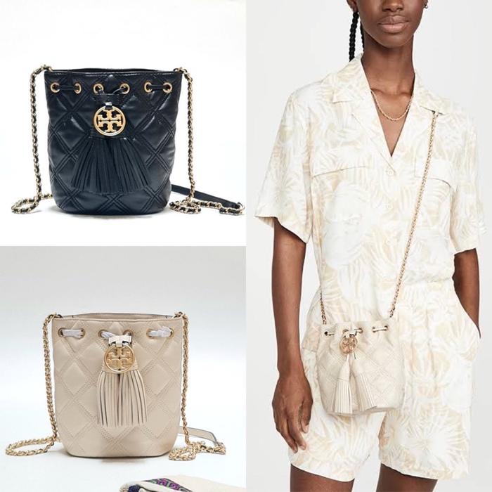 TORY BURCH Fleming Soft Mini Bucket Bag / Tas Tory Burch ORIGINAL