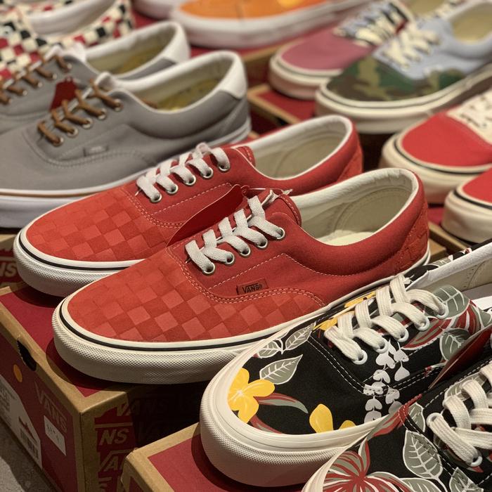 Vans Era Deboss Checker Red