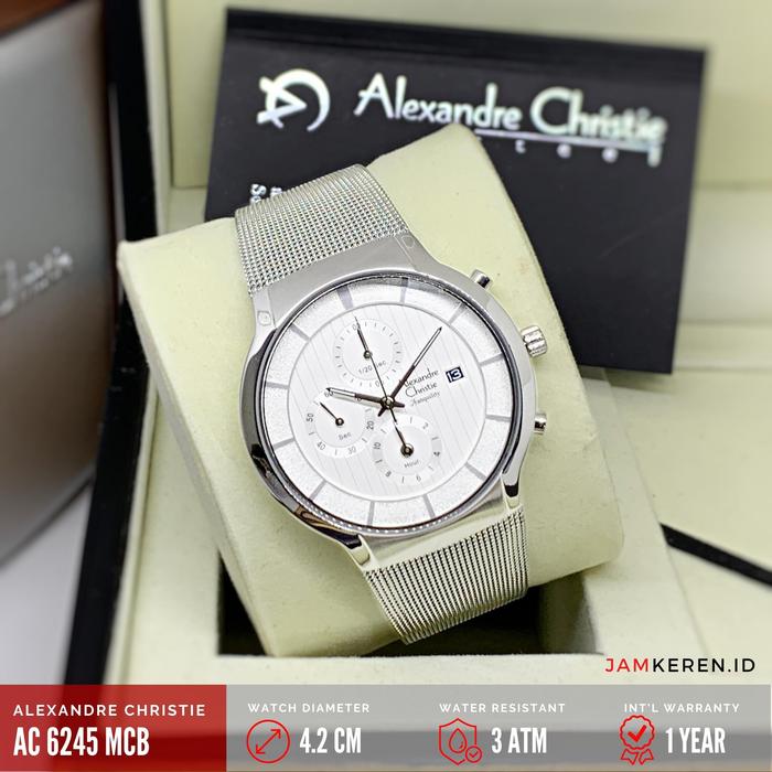 Jam Tangan Pria Alexandre Christie 6245 AC 6245 AC6245 MC Original