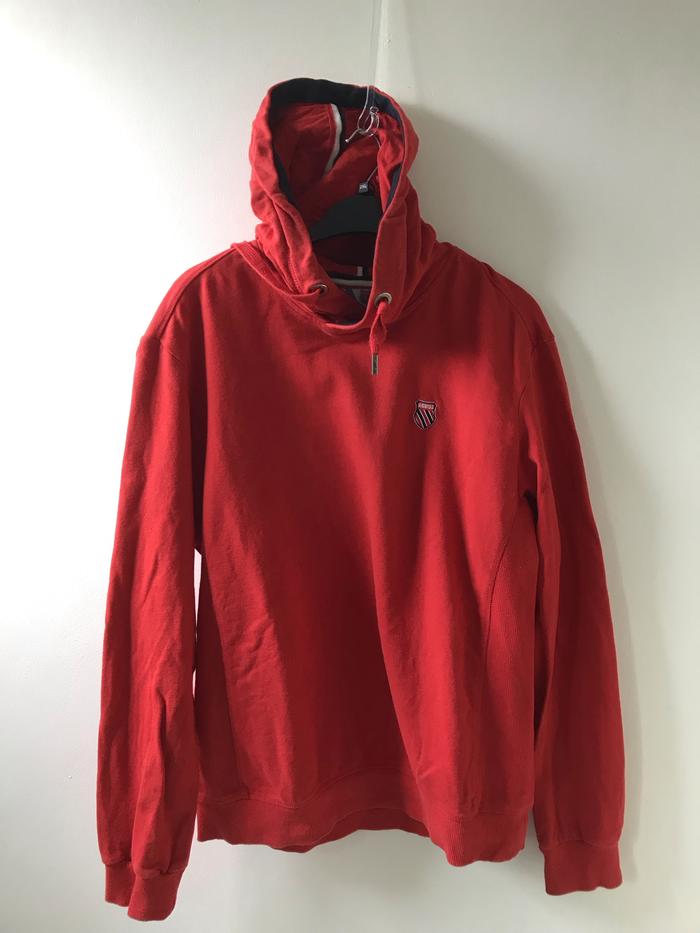 K - Swiss Sweater Hoodie Merah