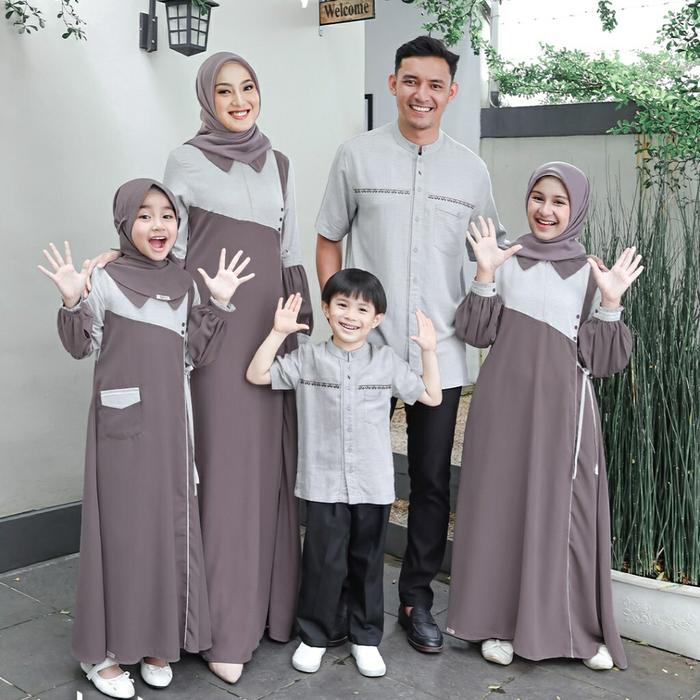 Gamis anak sarimbit keluarga selia 122 ORI by seply