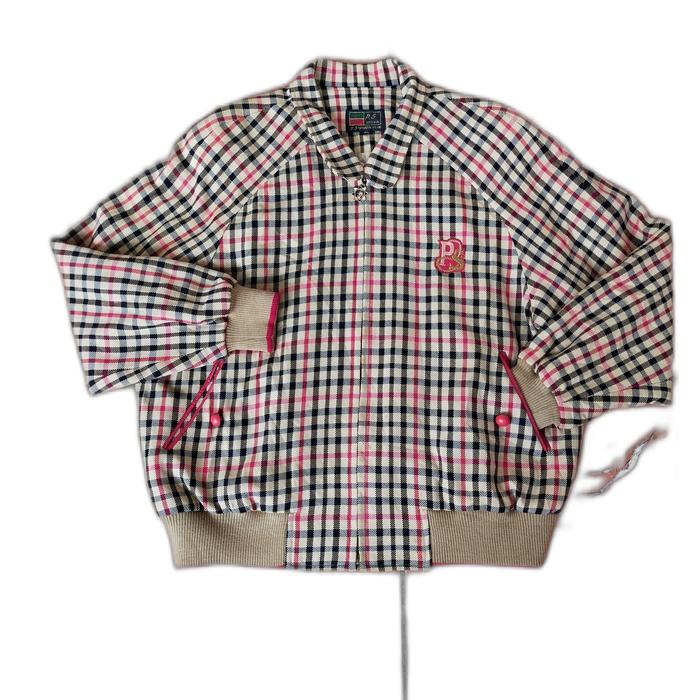 Tartan Casual Bomber Jaket