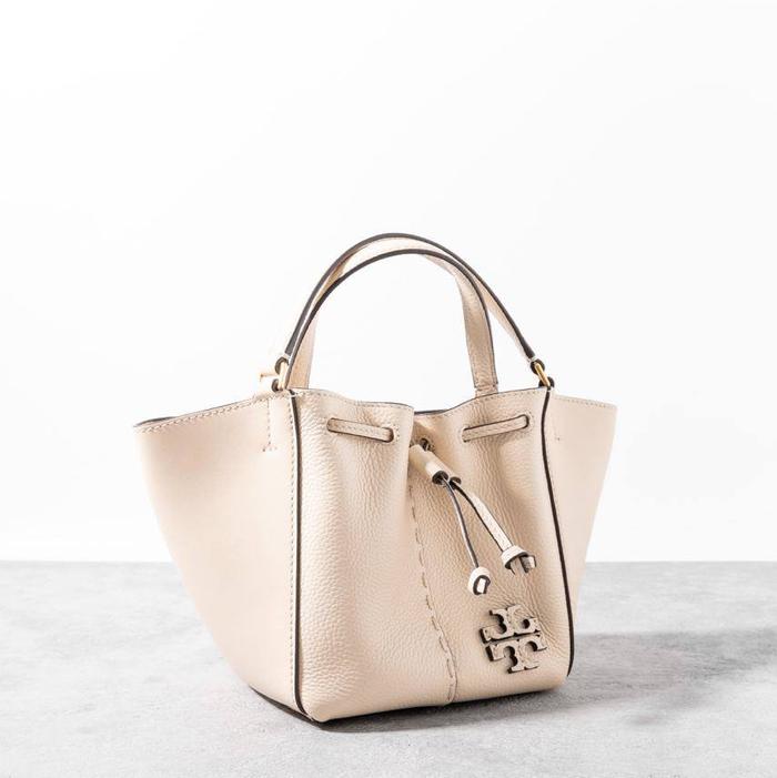 TORY BURCH McGraw dragonfly mini bag in Brie