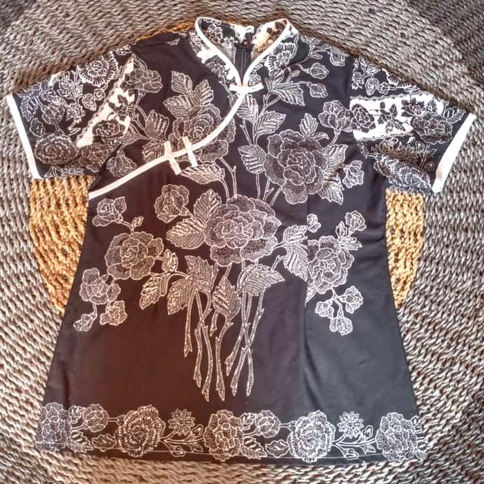 samsung a03s atasan blouse batik cap encim android os hitam