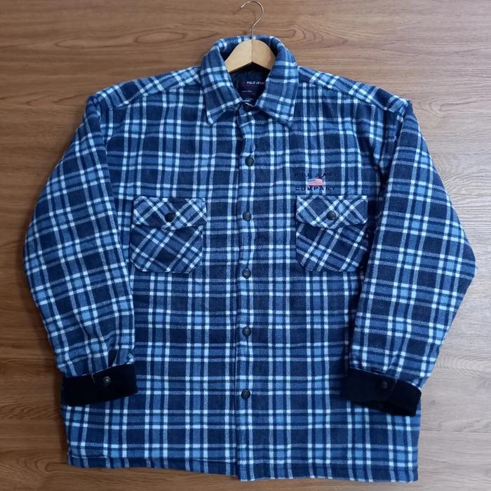 Polo Ralph Lauren Fleece Tartan Jacket Original