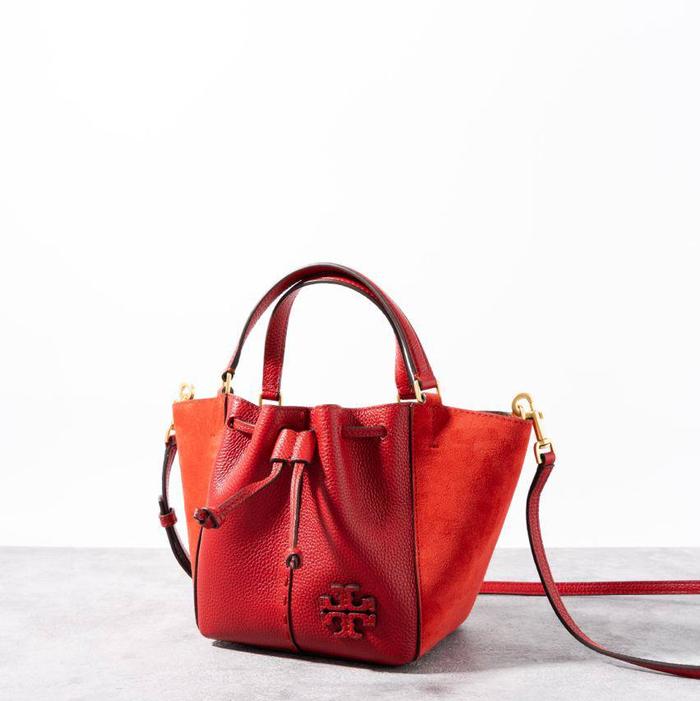 TB McGraw dragonfly mini bag in Tory Red