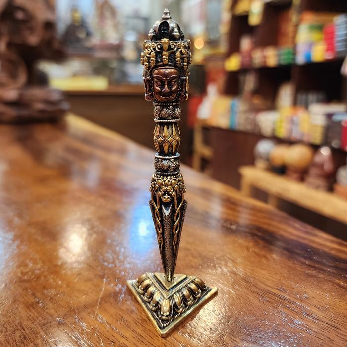 (10cm) vajra kilaya premium tibet phurbha handmade ( clear obstacles )