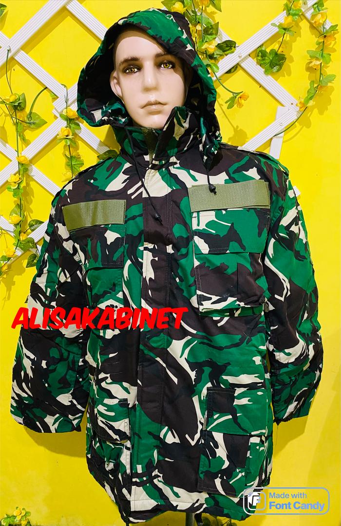 Jaket Parka Loreng Malvinas Jatah TNI AL