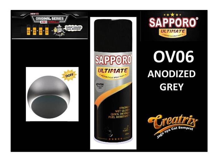 OV06 Original Anodized Grey Sapporo Original Velg Series