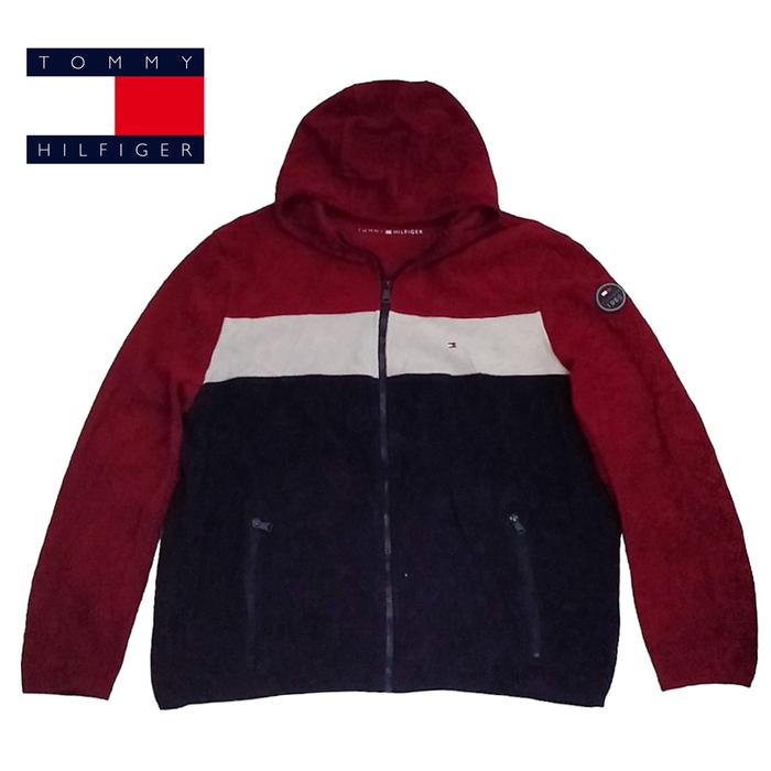 Hoodie tommy hilfiger second/tommy hilfiger maroon/tommy hilfiger