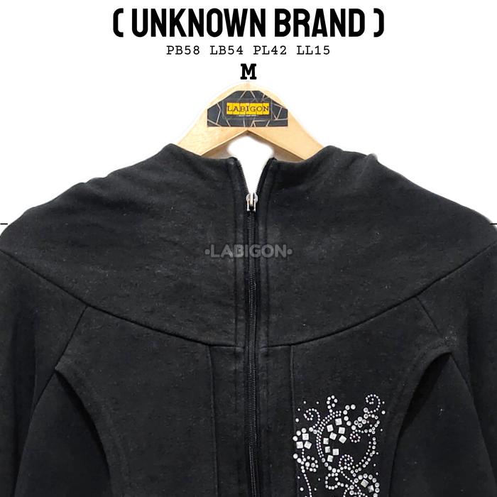 Crewneck Sweater Hoodie Zipper Nobrand Second Preloved Thrift M090