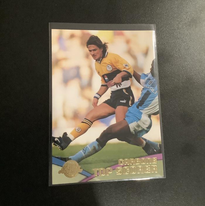 Merlin Premier Gold 2000 Top Scorer Benito Carbone Sheffield Wednesday
