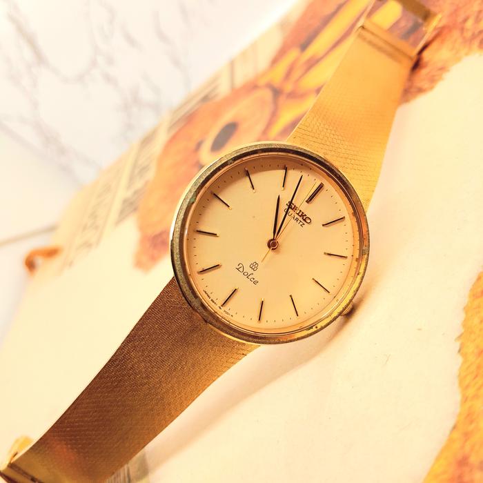 Jam tangan Seiko dolce quartz 9641 7000