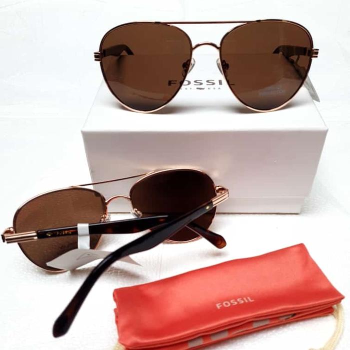 Fossil Sunnies Nwt With Soft Case