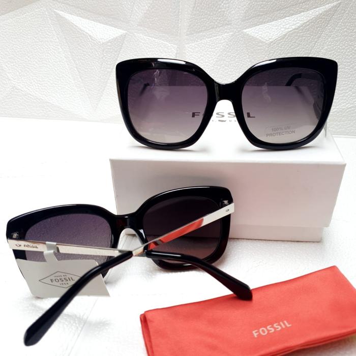 fossil sunnies kacamata with softcase